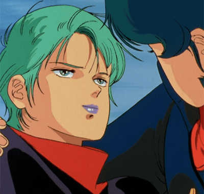 Zガンダム　カミーユの腕の中で亡くなるフォウ