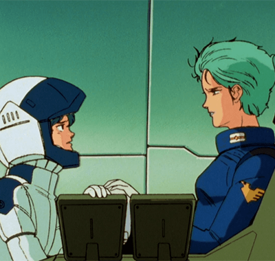 カミーユに問いかけるフォウ