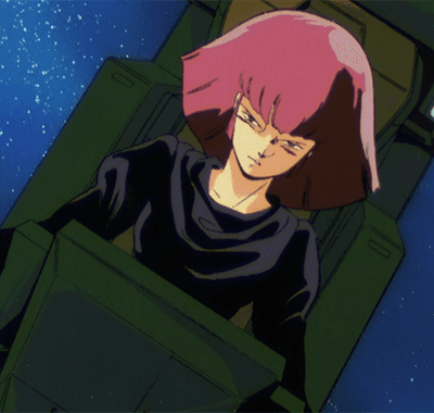 カミーユを拒絶するハマーン