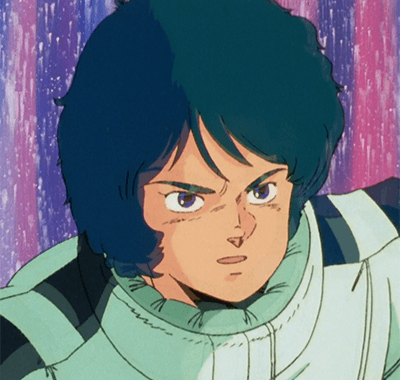Zガンダム　はっきりしないクワトロに怒るカミーユ